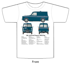 Ford Thames 307E Van 1961-63 T-shirt Front